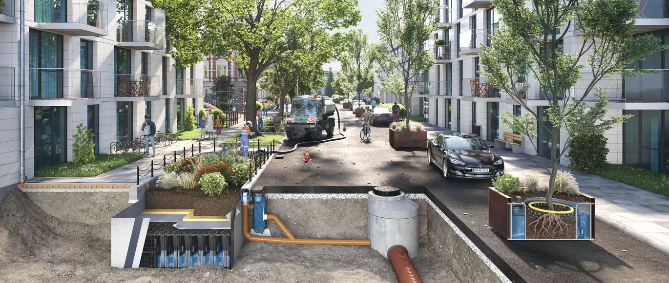 Cartiere Rezidentiale Sponge City Web