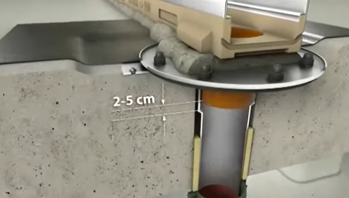 ACO Drain Multiline - înălțime redusă - descărcare prin ACO Spin