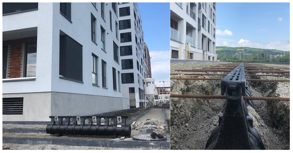 Complex rezidențial Cluj, rigola Qmax