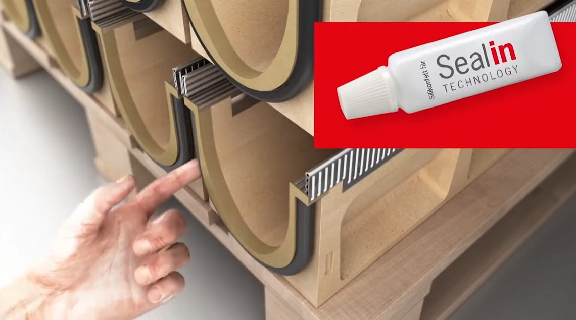 Instalare rigolă ACO Drain Multiline Sealin