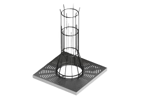 Grilaj ACO Wotan 200x300 Transparent