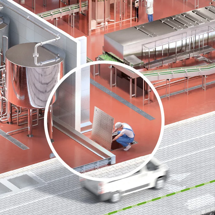 Access Covers Solid Rendering