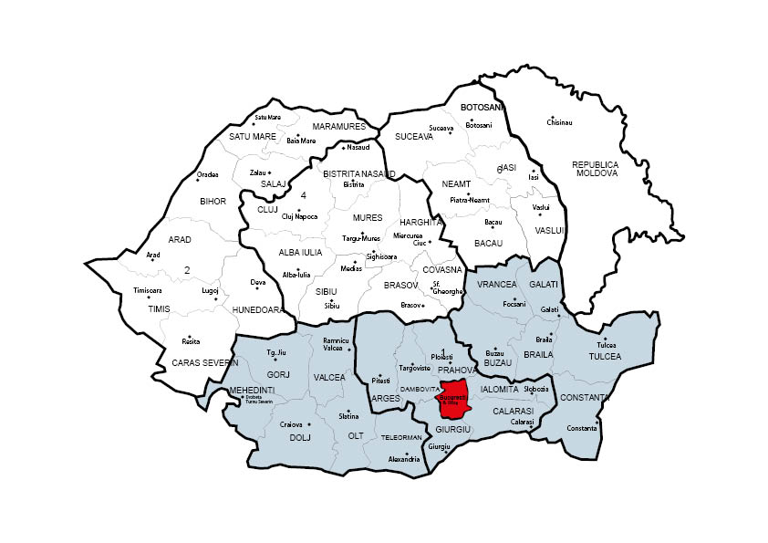 Harti Web Pagina Contact SUD Bucuresti Ilfov